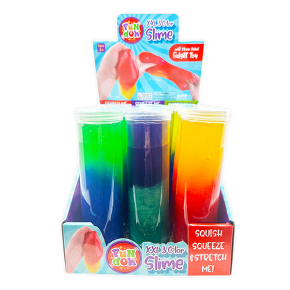 XXL 3 Color JUMBO Sensory Slime