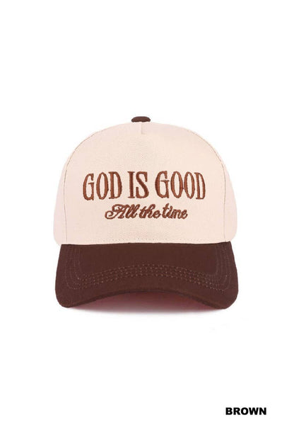 `Two Tone Canvas Cotton Cap: COW-198369 / OS
