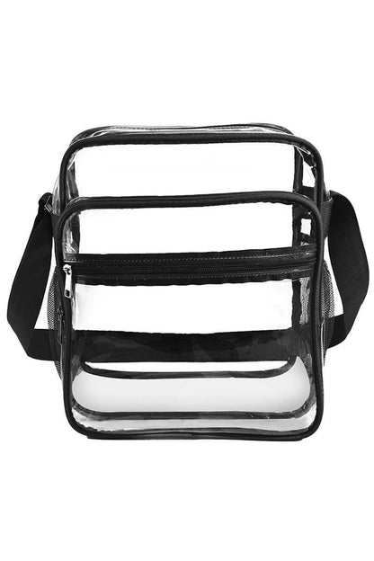 XL Capacity Clear Crossbody Bag