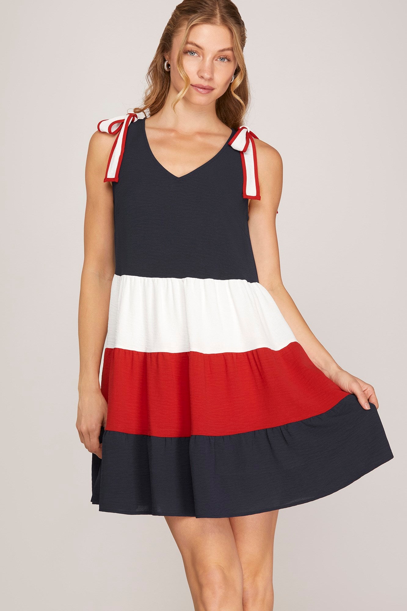 Freedom Tiered Dress