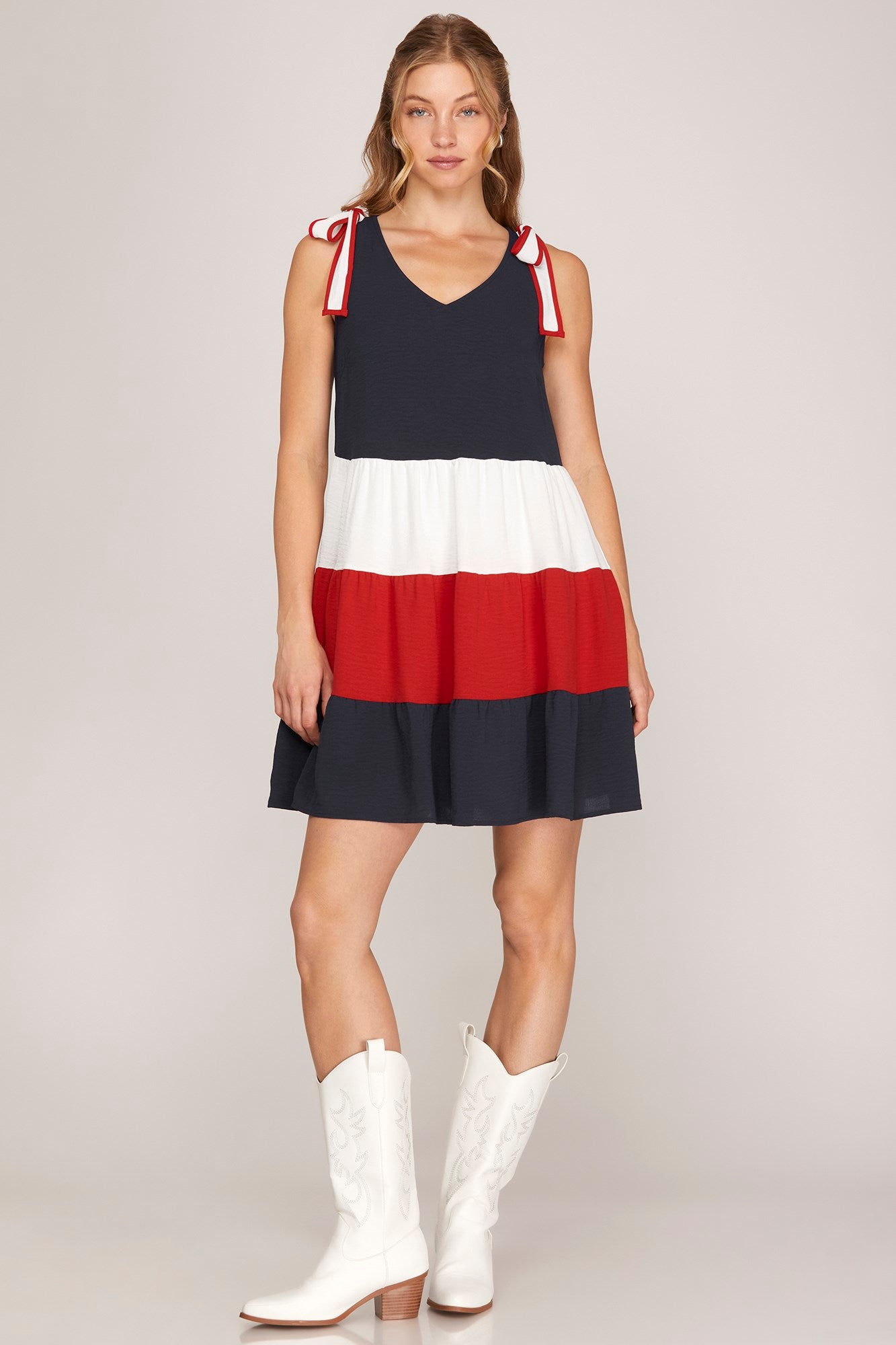 Freedom Tiered Dress