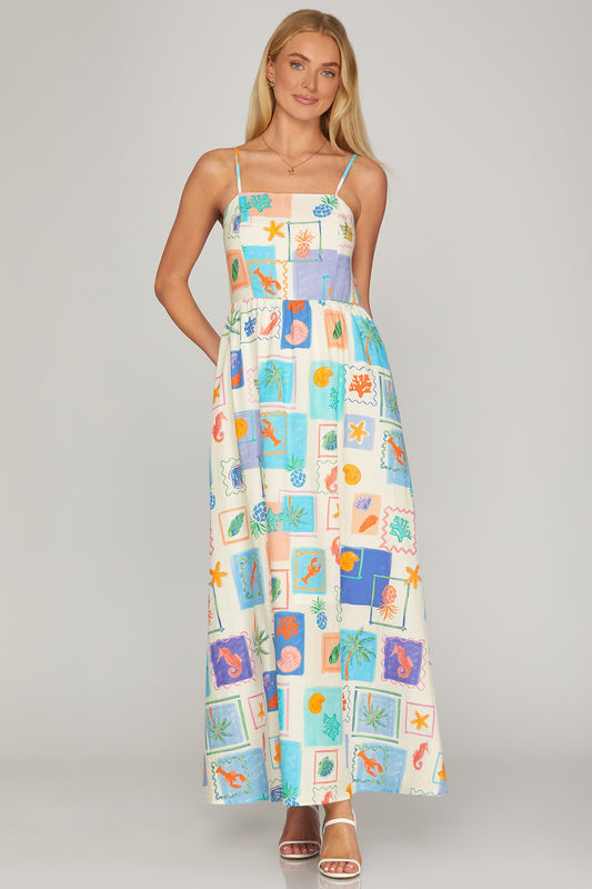 Vacation Vibes Only Maxi Dress