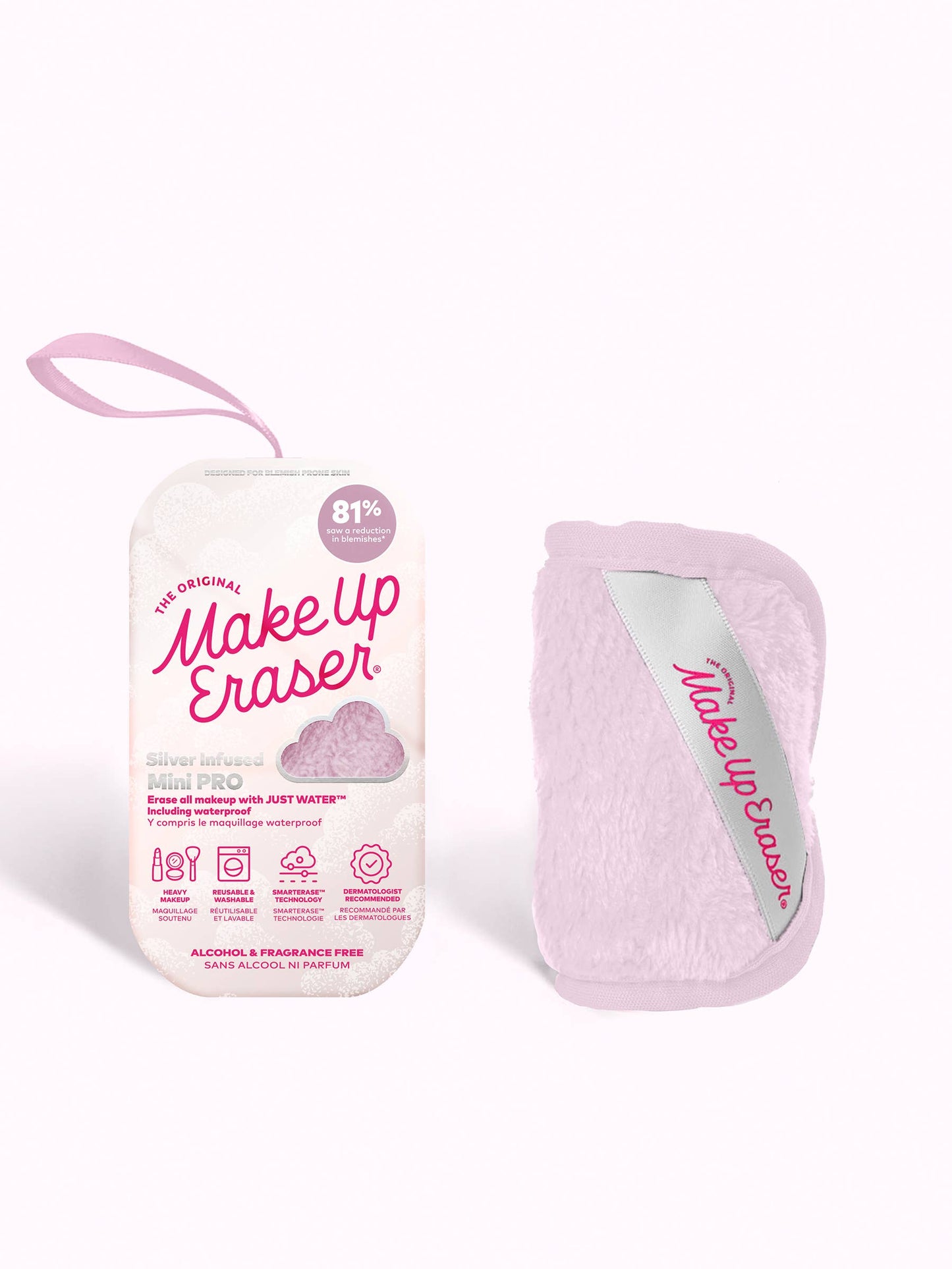 Silver Infused Mini PRO MakeUp Eraser | Acne Prone Skin: Mini PRO