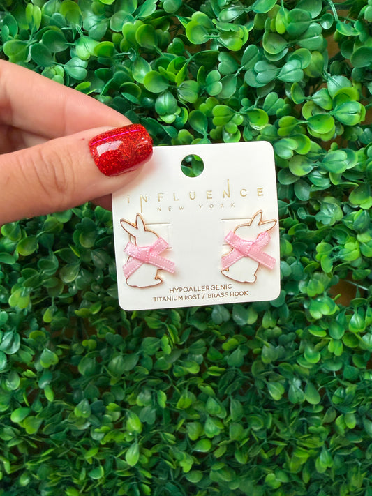 Easter Bunny Stud Earrings
