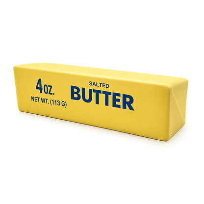 6" Butter Stick Slow Rise Fidget Toy