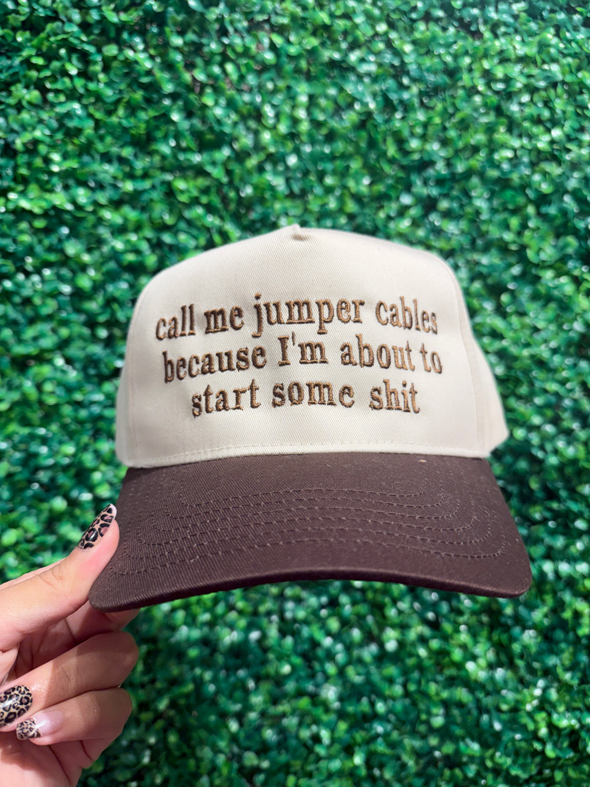 Jumper Cables Hat