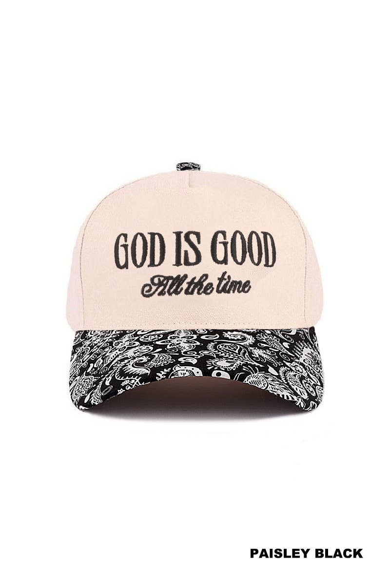 `Two Tone Canvas Cotton Cap: COW-198369 / OS
