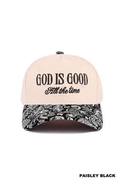 `Two Tone Canvas Cotton Cap: COW-198369 / OS