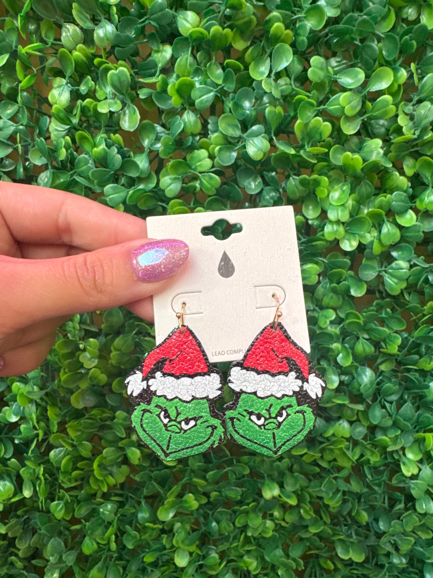 Grinch Earrings