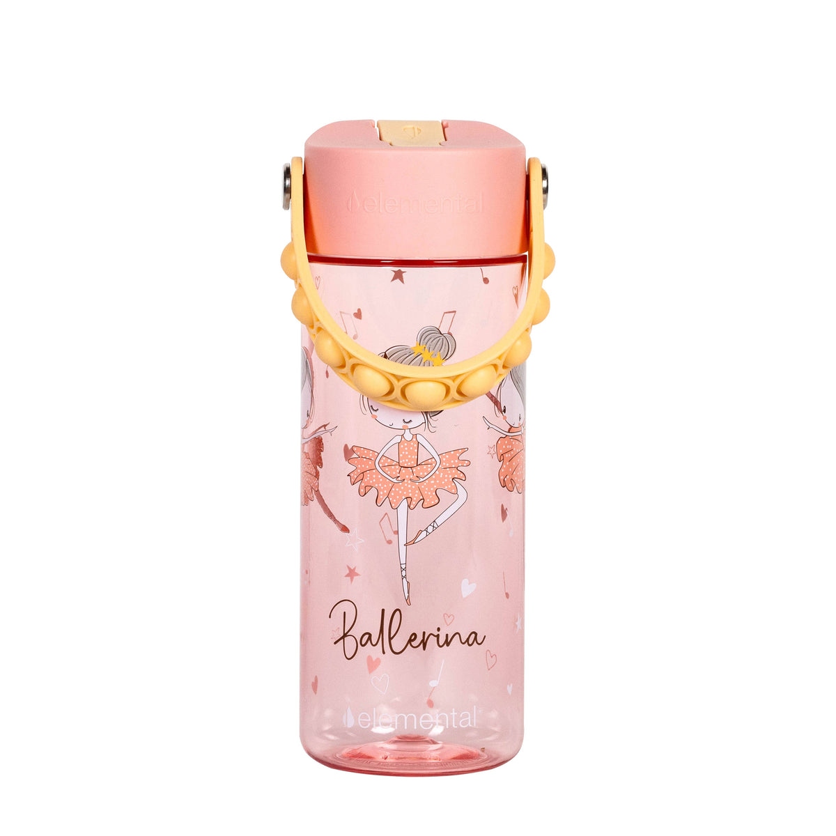 Ballerina Fidget Handle Kids 18oz Bottle
