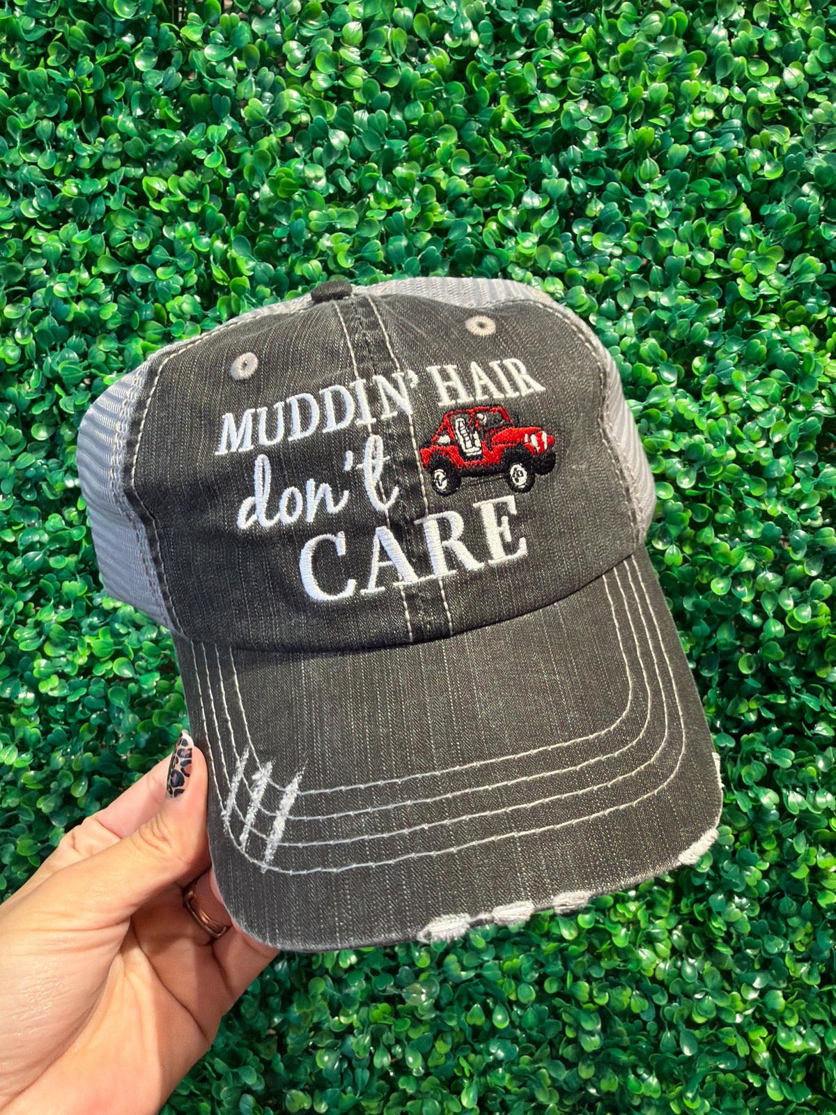 Muddin Hair Don't Care Hat