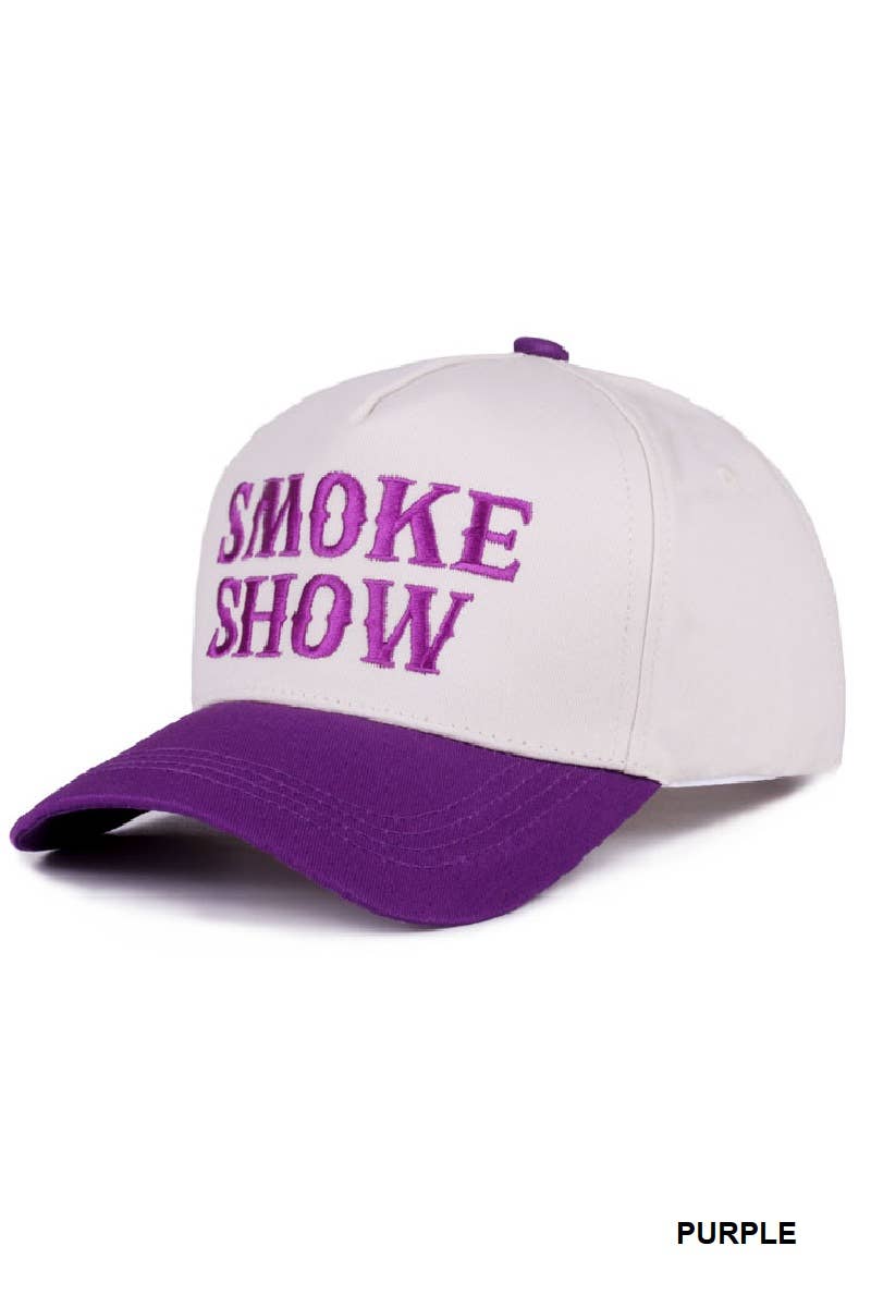 `Two Tone Canvas Cotton Cap: BLACK-186945 / OS