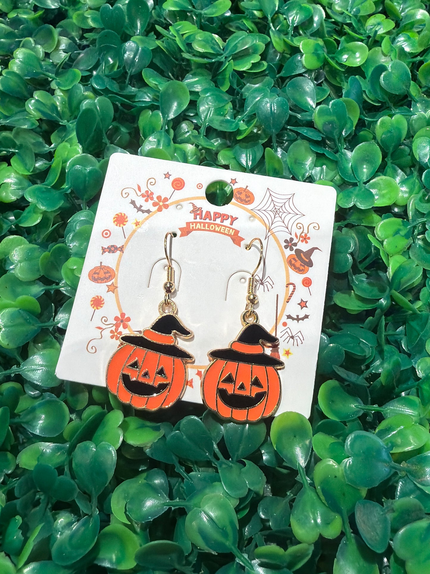 Spooky Pumpkins Earrings