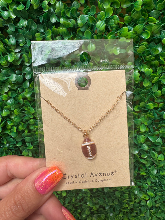 Football Necklace