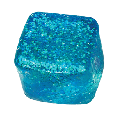 Fun Doh Glow in the Dark Squishy Sparkle Cube
