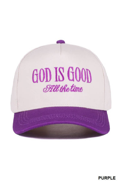 `Two Tone Canvas Cotton Cap: COW-198369 / OS