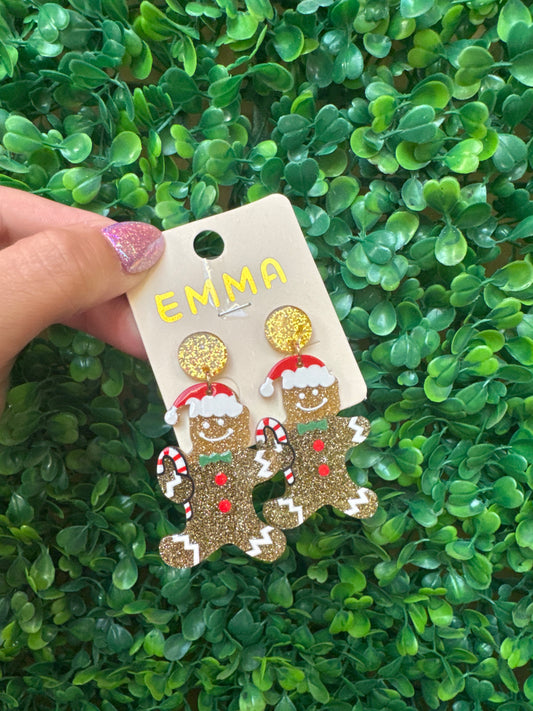 Gingerbread Earrings