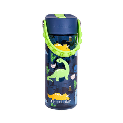 Dinosaur Fidget Handle Kids 18oz Bottle