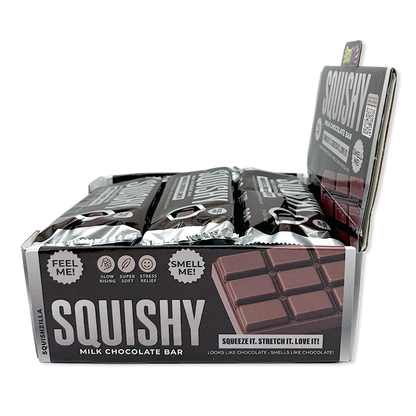 Fun Doh Scented Chocolate Bar Slow Rise Squishy - 12/Display: Wholesale Pric