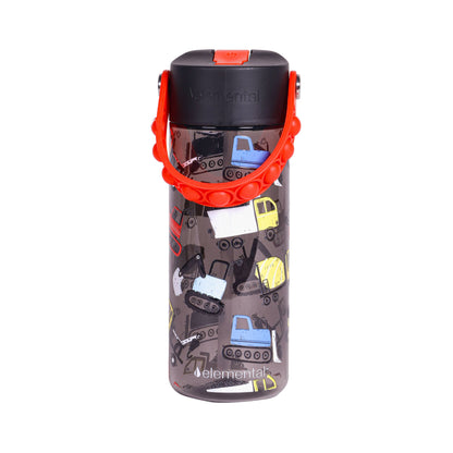 Construction Fidget Handle Kids 18oz Bottle