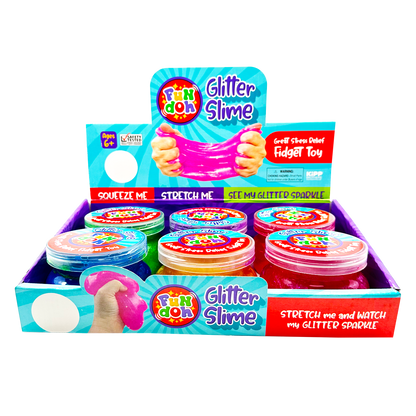 So Much Fun! Fun-Doh Fidget Glitter Slime