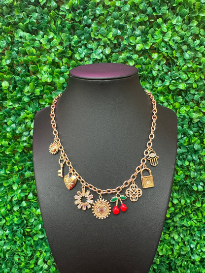 Cherry Charm Necklace