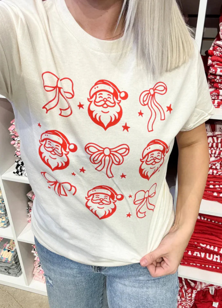Santa Coquette Graphic Tee