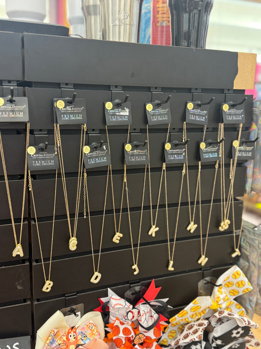 Initial Letter Necklace