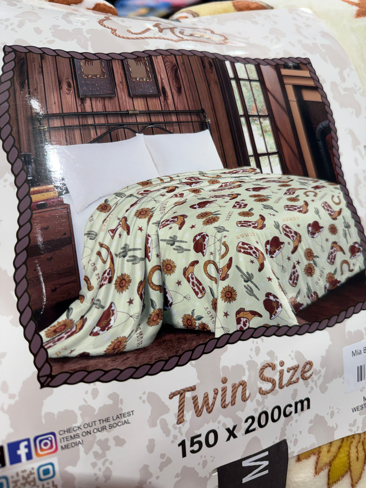 MIA Twin Size- Western Boots