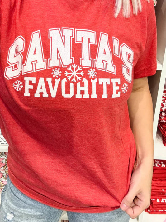 Santa's Favorite Graphic Tee