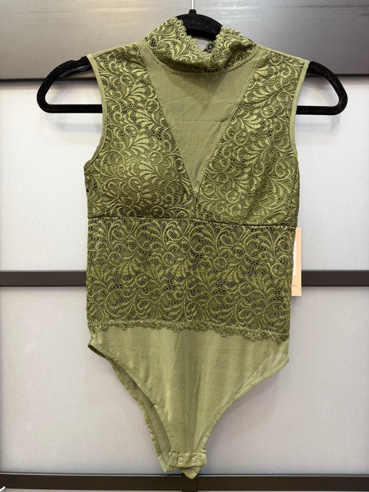 Olive Lace Bodysuit