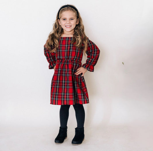 Little Girls Christmas Dress