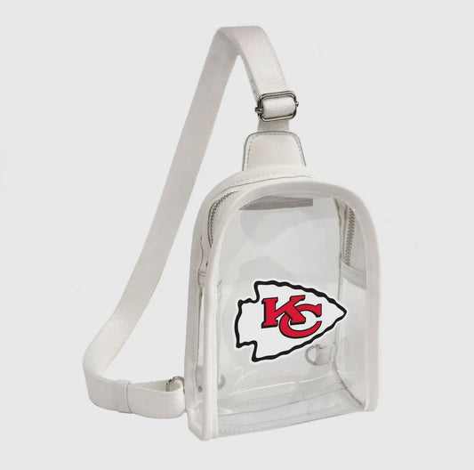 NFL Kansas City Chiefs Clear Mini Sling