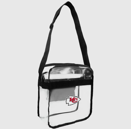 NFL Kansas City Chiefs Clear Carryall Crossbody