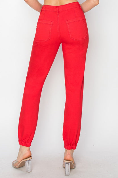 Risen High Rise- Crop Joggers
