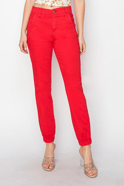 Risen High Rise- Crop Joggers