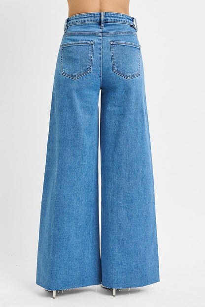 Risen High Rise Palazzo Jeans