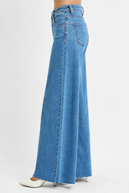 Risen High Rise Palazzo Jeans