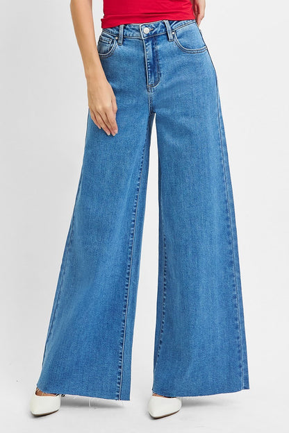 Risen High Rise Palazzo Jeans