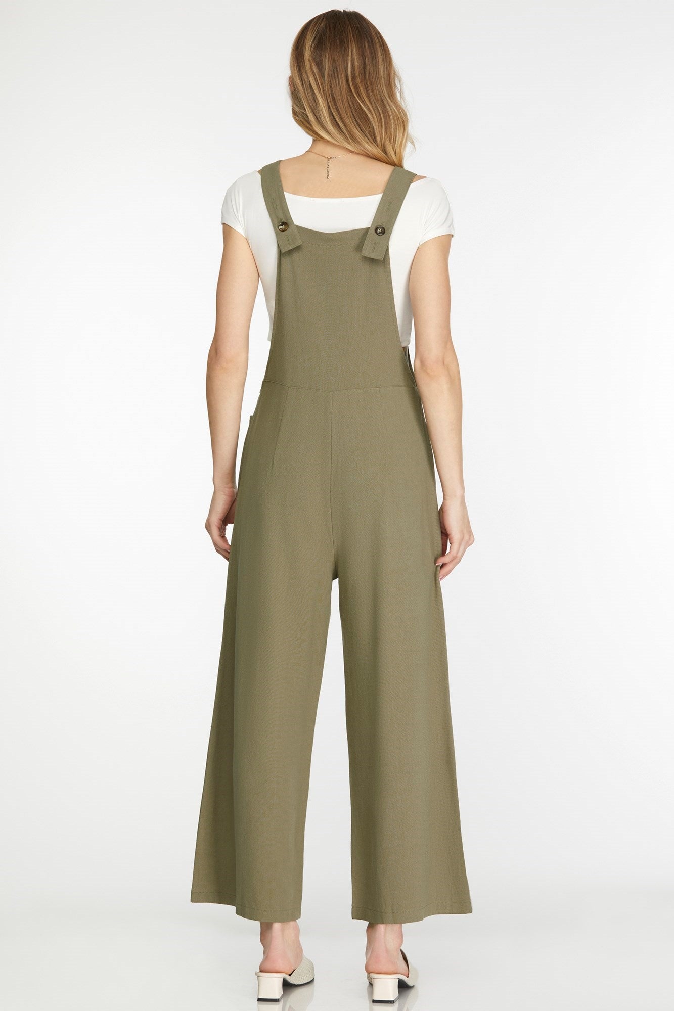 *Woven Overall Jumpsuit