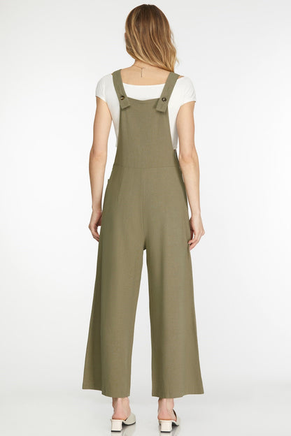 *Woven Overall Jumpsuit