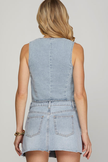 Denim Vest