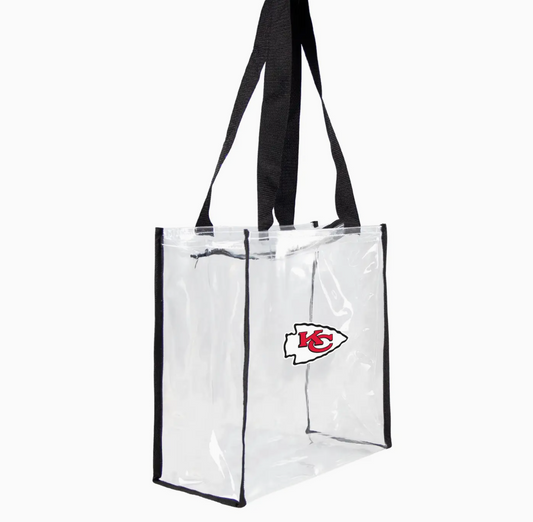 NFL Kansas City Chiefs Clear Square Stadium Tote