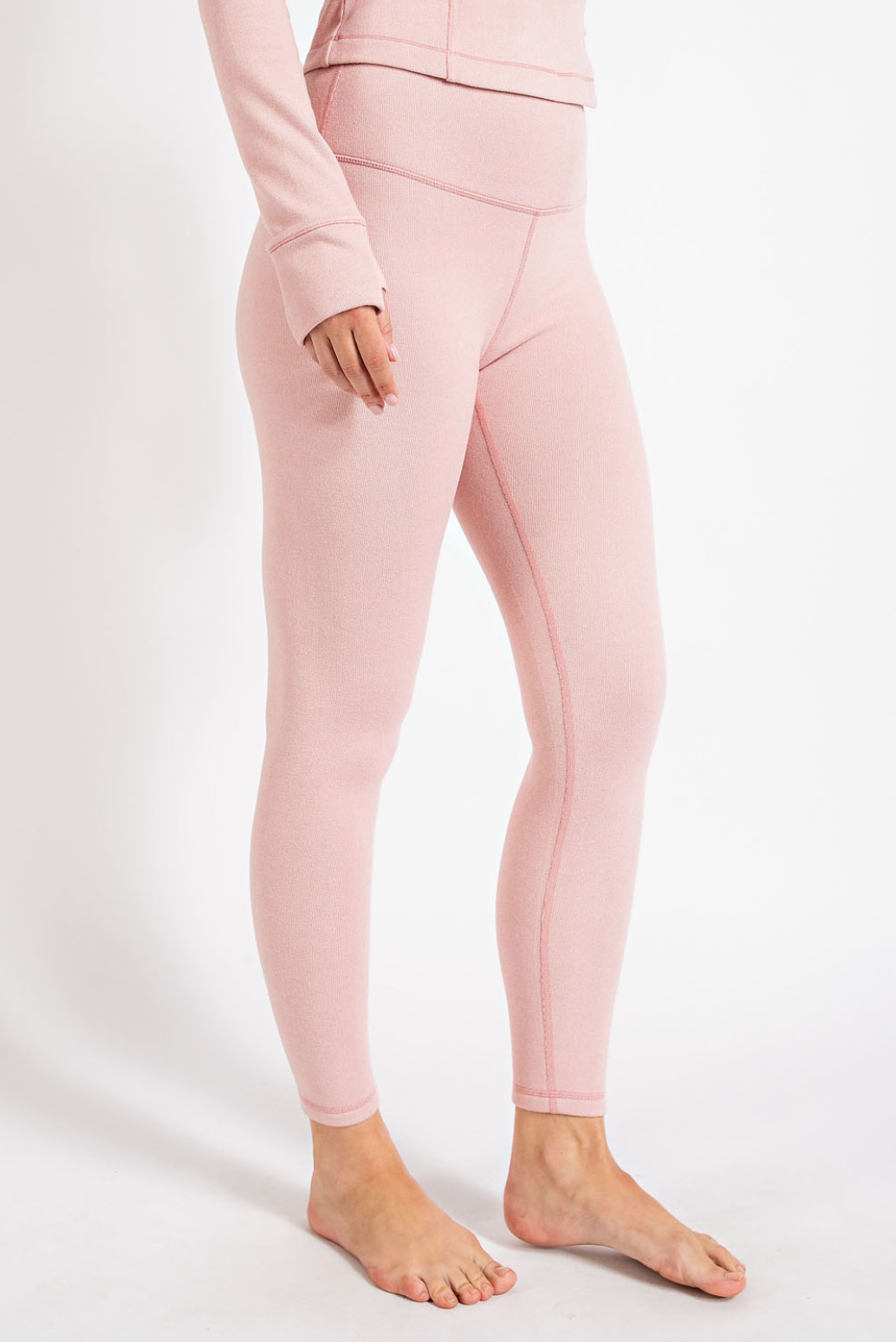 *Rib-Brushed Legging
