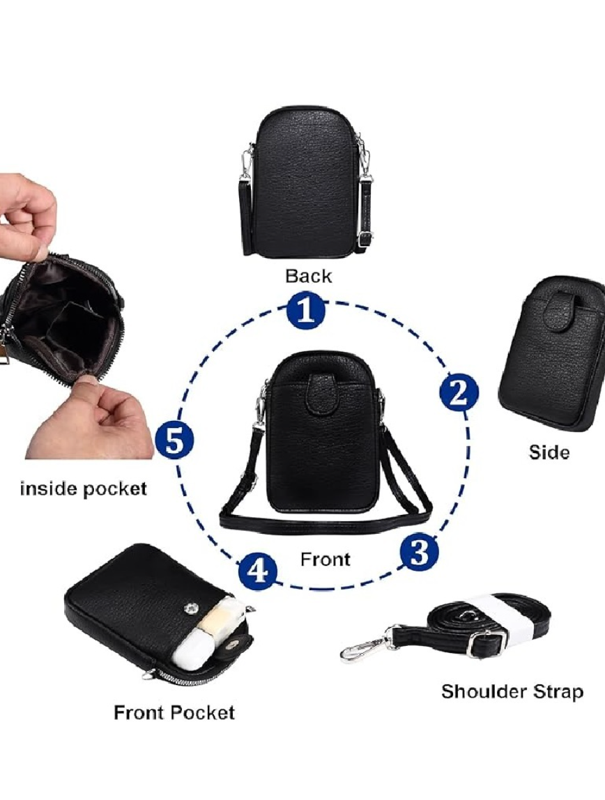 The Everyday Essential Mini- Blk & Brown