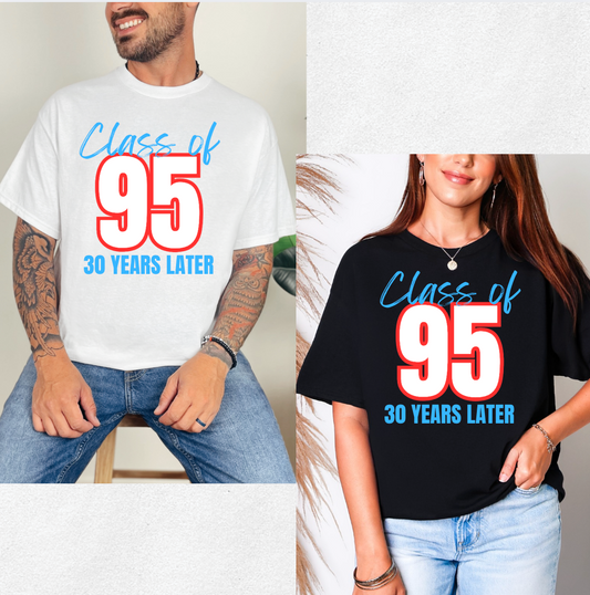 Class of 1995 School Reunion Shirt