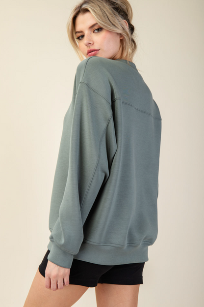 Modal Scuba Crewneck Pullover