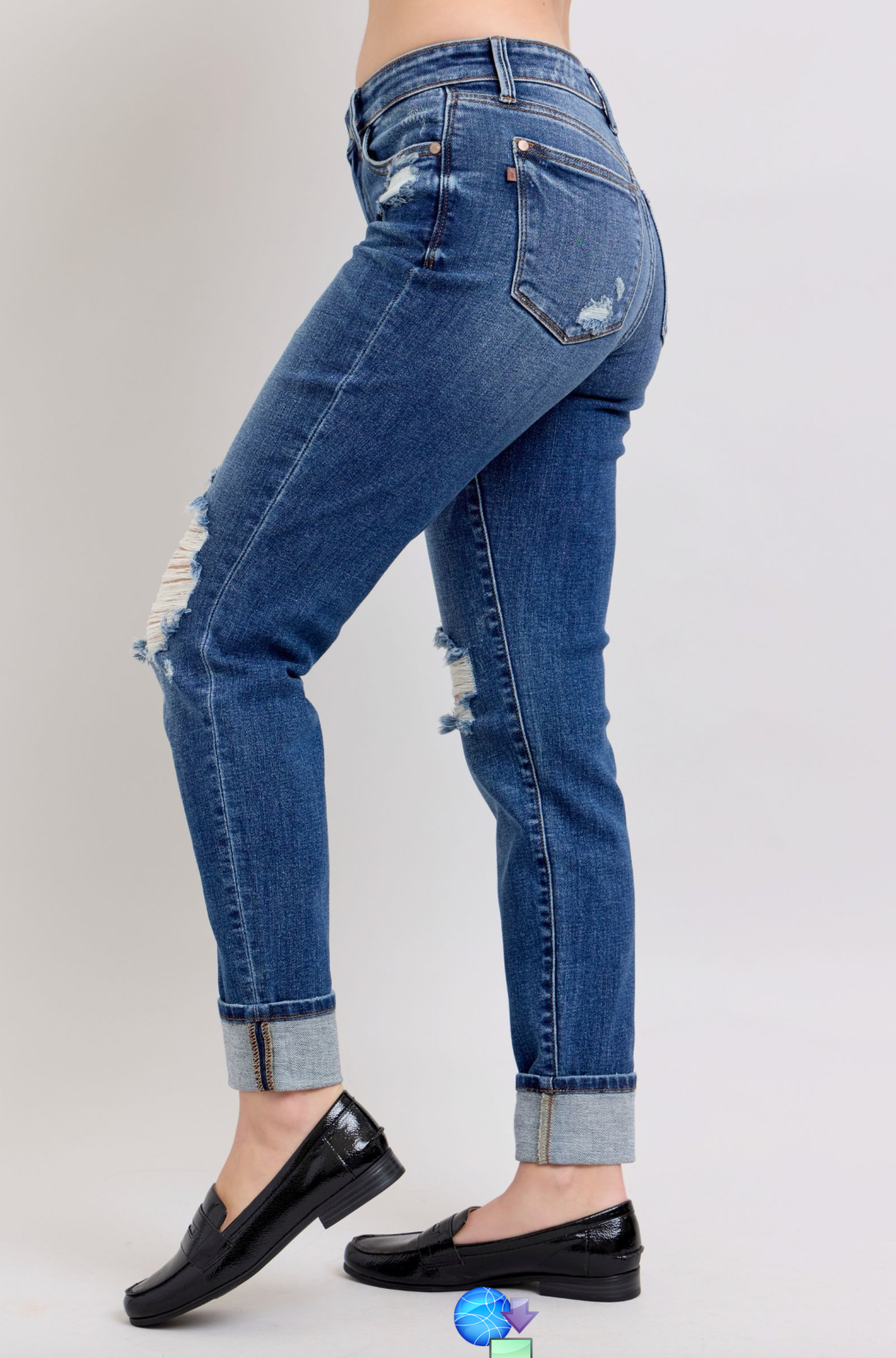 Jackie High Waist Boyfriend Judy Blue Jeans (Copy)
