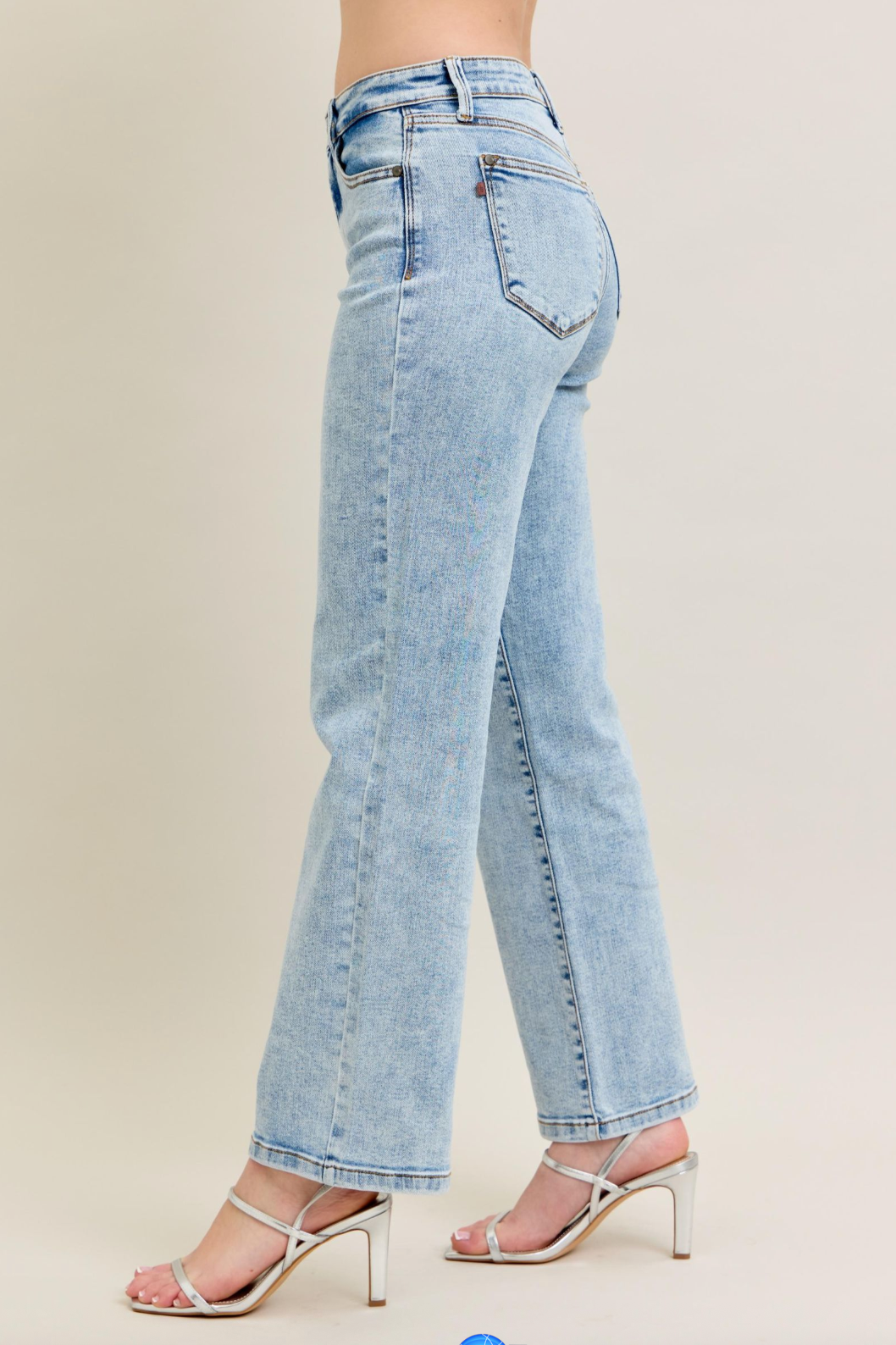 Rosie High Waist Straight Judy Blue Jeans