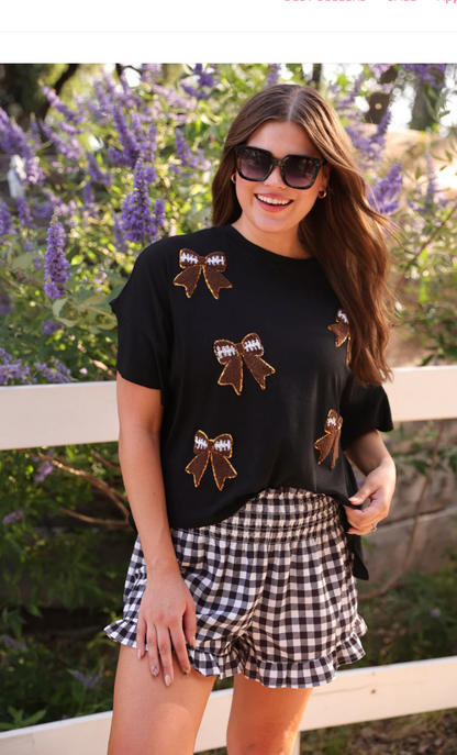 Sideline Sparkle Top